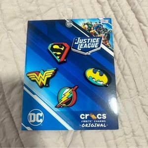 Justice League DC CROCS JIBBITZS ORIGINALS 5pack